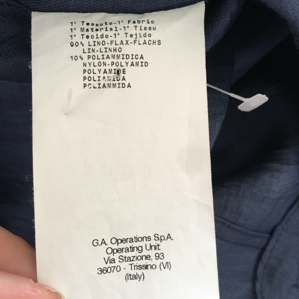 [Armanicollezioni] Thin Button Down Blazer Jacket - image 7